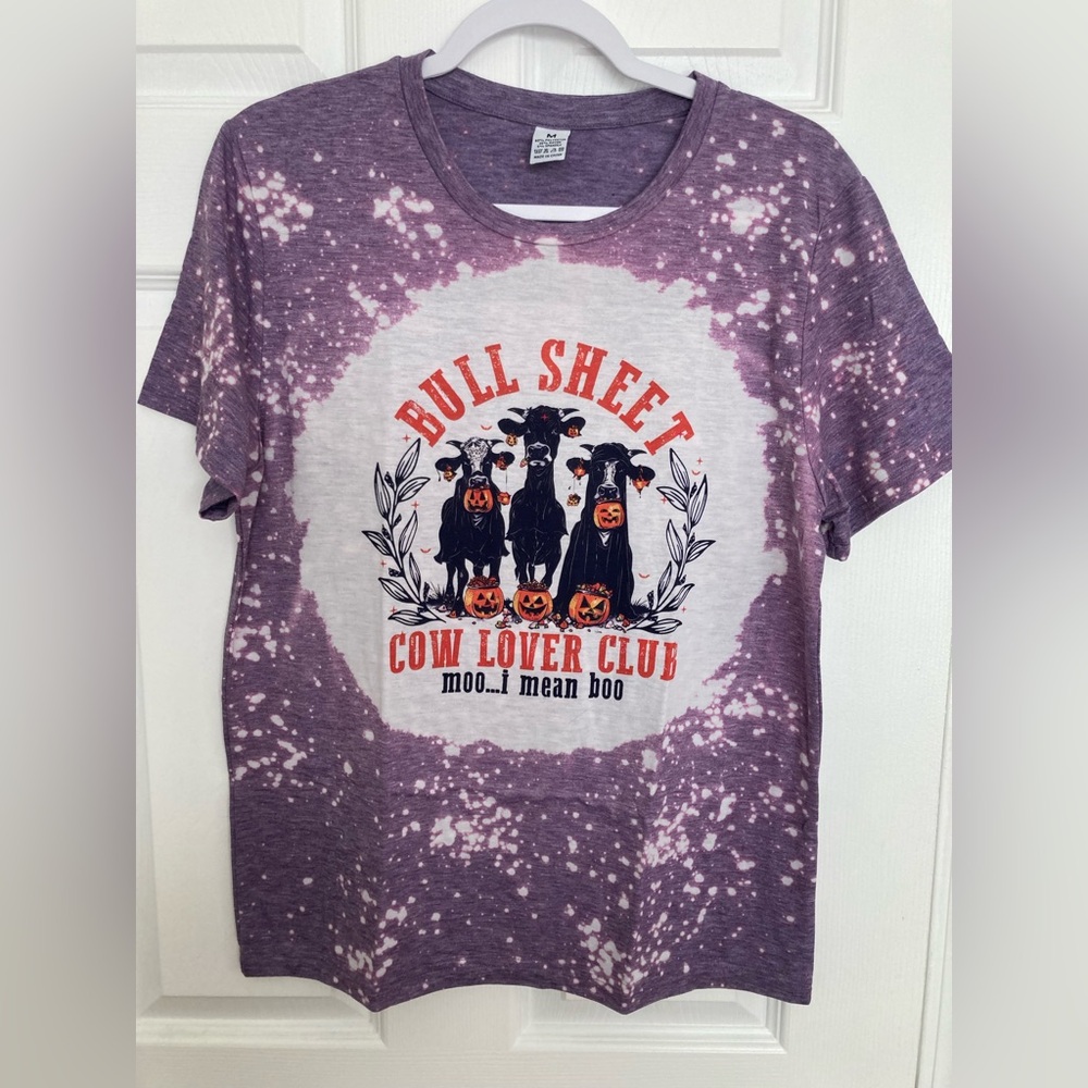 Purple Cow Lover Graphic Tee